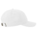 Бейсболка DAD HAT-S, 6 клиньев, металлическая застежка, белый