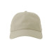 Бейсболка DAD HAT-S, 6 клиньев, металлическая застежка, бежевый