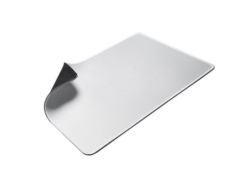 Коврик для мыши GLIDE M, 35*25*0,3см, прошитый край, белый