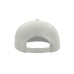 Бейсболка SNAP BACK, 6 клиньев, пластиковая застежка, Белый