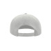 Бейсболка SNAP BACK, 6 клиньев, пластиковая застежка, белый, черный