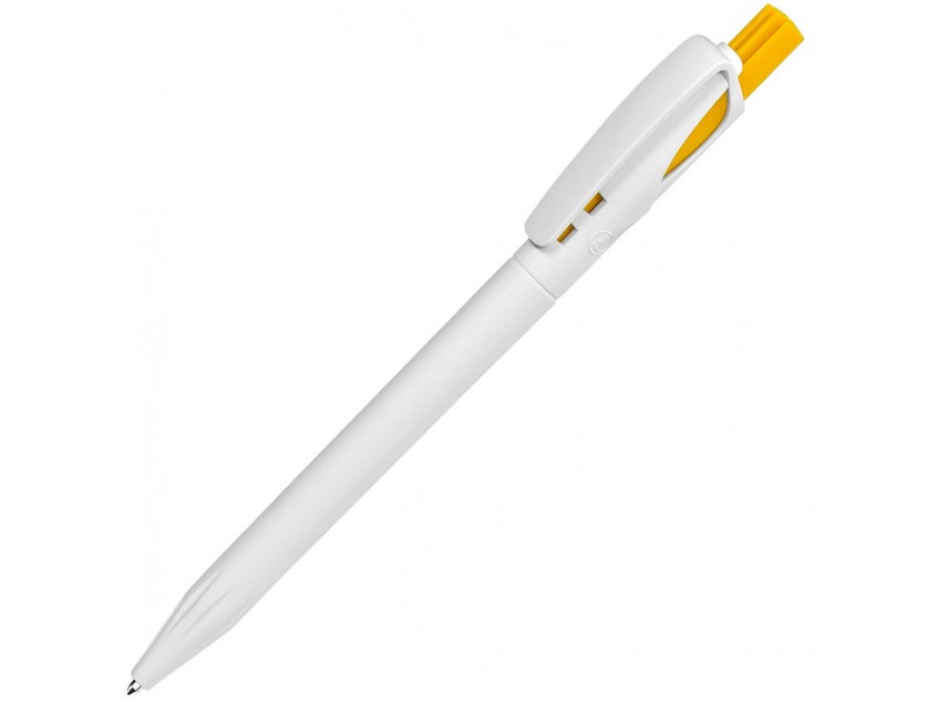 Ручка шариковая TWIN WHITE, Желтый