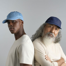 Бейсболка IRAYA, 5 клиньев, металлическая застежка, Темно-синий