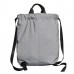 Рюкзак RUN, светоотражающий серый, 48х40см, 100% нейлон, Черный