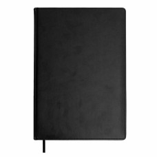 Ежедневник недатированный BLISS, формат А4, в линейку, Черный