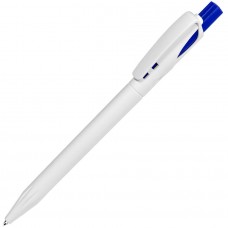 Ручка шариковая TWIN WHITE, Синий