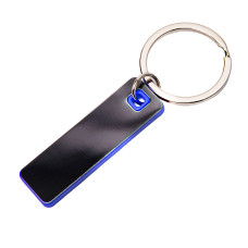 Брелок TONER STICK; 5,28 x 1,6 x 0,42 см; синий; металл/пластик, Черный