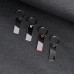 Брелок TONER STICK; 5,28 x 1,6 x 0,42 см; синий; металл/пластик, Черный