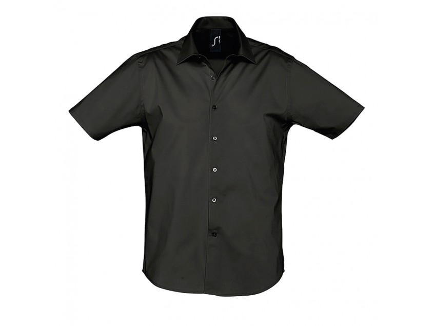 Рубашка мужская BROADWAY 140, Черный