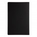 Тетрадь SLIMMY, 140 х 210 мм,  черный с оранжевым, бежевый блок, в клетку, Черный