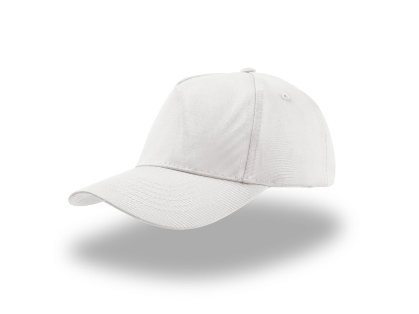 Бейсболка детская KID START FIVE, 5 клиньев, застежка на липучке, Белый