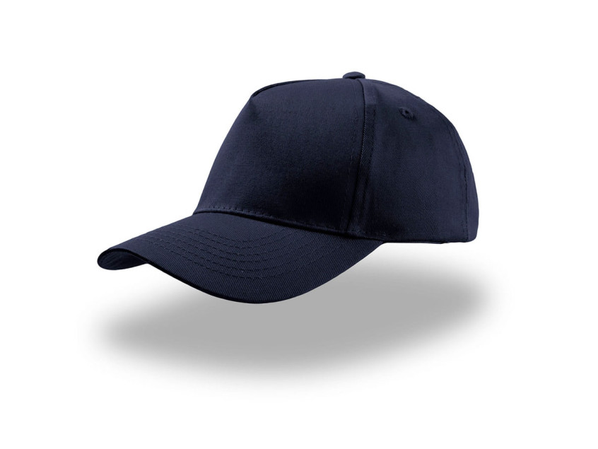 Бейсболка детская KID START FIVE, 5 клиньев, застежка на липучке, Темно-синий