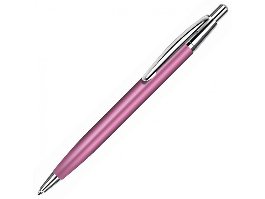 Ручка шариковая EPSILON,, розовый/хром, металл, Розовый