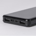 Универсальный аккумулятор Sleek 10 (10000 мАч), черный, 14х6.8х1,5 см