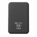 Универсальный аккумулятор Flash 5 (5000 мАч) с подсветкой и soft touch, черный, 9,8х6.3х1,3 см
