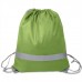 Рюкзак мешок RAY со светоотражающей полосой, Зеленый