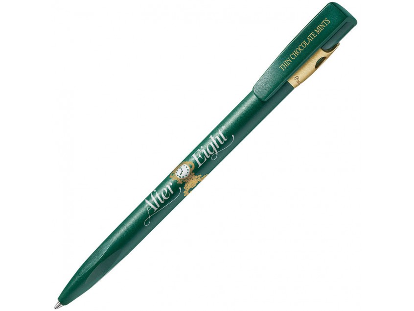 Ручка шариковая KIKI FROST GOLD, Зеленый