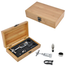 Набор для вина (4 предмета), бежевый