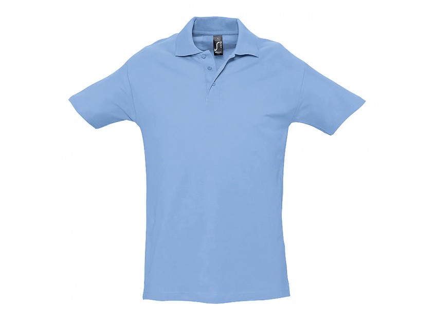 Рубашка поло мужская SPRING II 210, Голубой