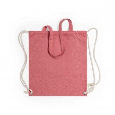 Сумка-рюкзак FENIN из переработанного хлопка, Красный