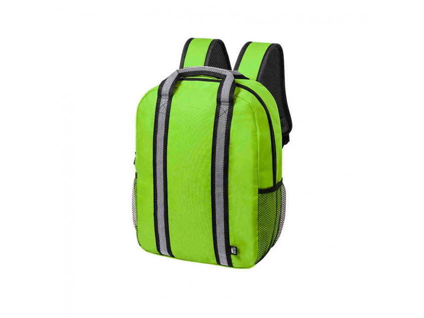 Рюкзак FABAX со светоотражающими лентами, Зеленый