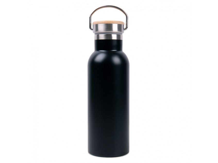 Бутылка для воды DISTILLER, 500мл, Черный