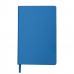 Бизнес-блокнот SIMPLY FLEX, А5,  голубой, кремовый блок, в клетку, Голубой