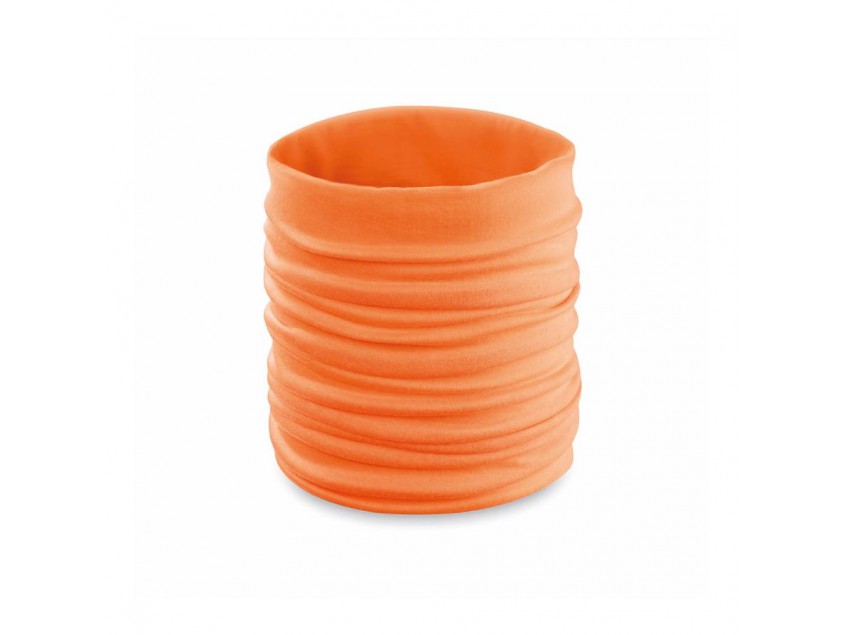 Шарф-бандана HAPPY TUBE, универсальный размер, оранжевый, полиэстер, Оранжевый