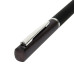 Ручка шариковая M1, пластик, металл, покрытие soft touch, серый, черный