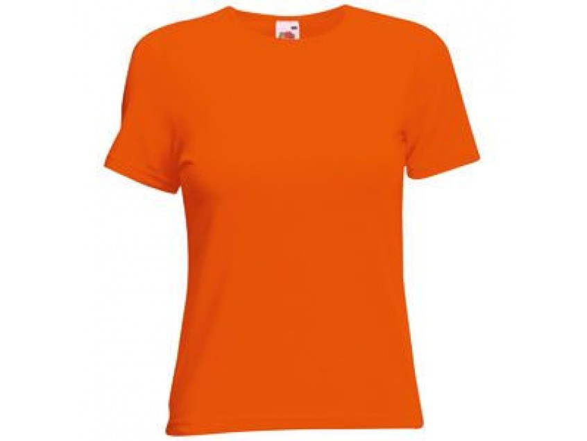 Футболка женская LADY FIT CREW NECK T 210, Оранжевый