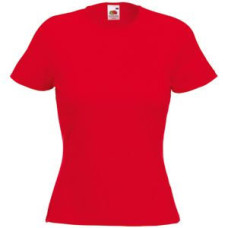 Футболка женская LADY FIT CREW NECK T 210, Красный
