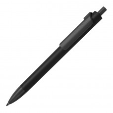 Ручка шариковая FORTE SOFT BLACK, покрытие soft touch, Черный