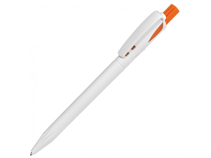 Ручка шариковая TWIN WHITE, Оранжевый