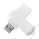 USB flash-карта SWING (8Гб), белый, 6,0х1,8х1,1 см, пластик
