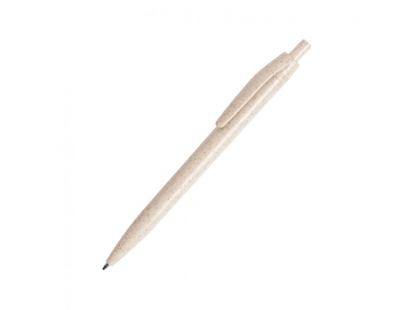 WIPPER, ручка шариковая, пластик с пшеничным волокном, Бежевый