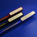 Ручка шариковая GLOSSY GOLD, красный, золотистый