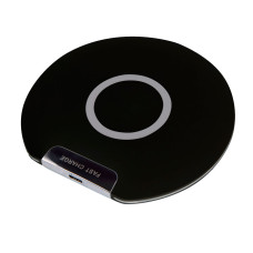 Беспроводное зарядное устройство DISK, Черный