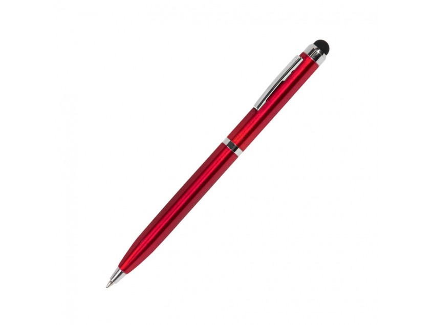 Ручка шариковая со стилусом CLICKER TOUCH, Красный