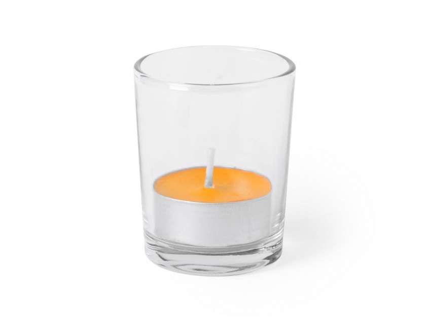 Свеча PERSY ароматизированная (апельсин), Оранжевый