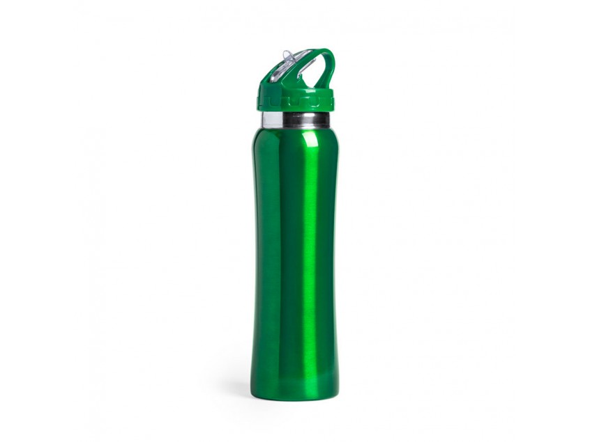 Бутылка для воды SMALY, нержавеющая сталь, 800 мл, зеленый, Зеленый