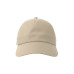 Бейсболка DAD HAT-S, 6 клиньев, металлическая застежка, песочный
