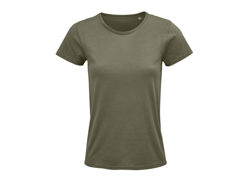 Футболка женская CRUSADER WOMEN 150 из органического хлопка, хаки