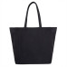 Большая сумка шоппер хлопковый MALL BIG 220, 42 x 45 x 14 см, длина ручек 64 х 2,5, черный