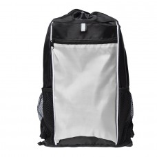 Рюкзак Fab, белый/чёрный, 47 x 27 см, 100% полиэстер 210D, Белый