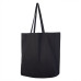 Большая сумка шоппер хлопковый MALL BIG 220, 42 x 45 x 14 см, длина ручек 64 х 2,5, черный