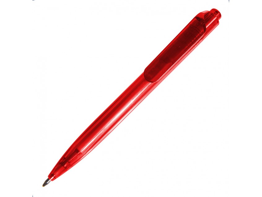 Ручка шариковая N16, RPET пластик, Красный