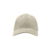 Бейсболка FAM, 6 клиньев, металлическая застежка, Бежевый