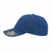 Бейсболка DAD HAT, 6 клиньев, металлическая застежка, Синий