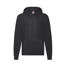 Толстовка без начеса LIGHTWEIGHT HOODED SWEAT 240, Черный