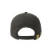 Бейсболка DAD HAT-S, 6 клиньев, металлическая застежка, темно-серый